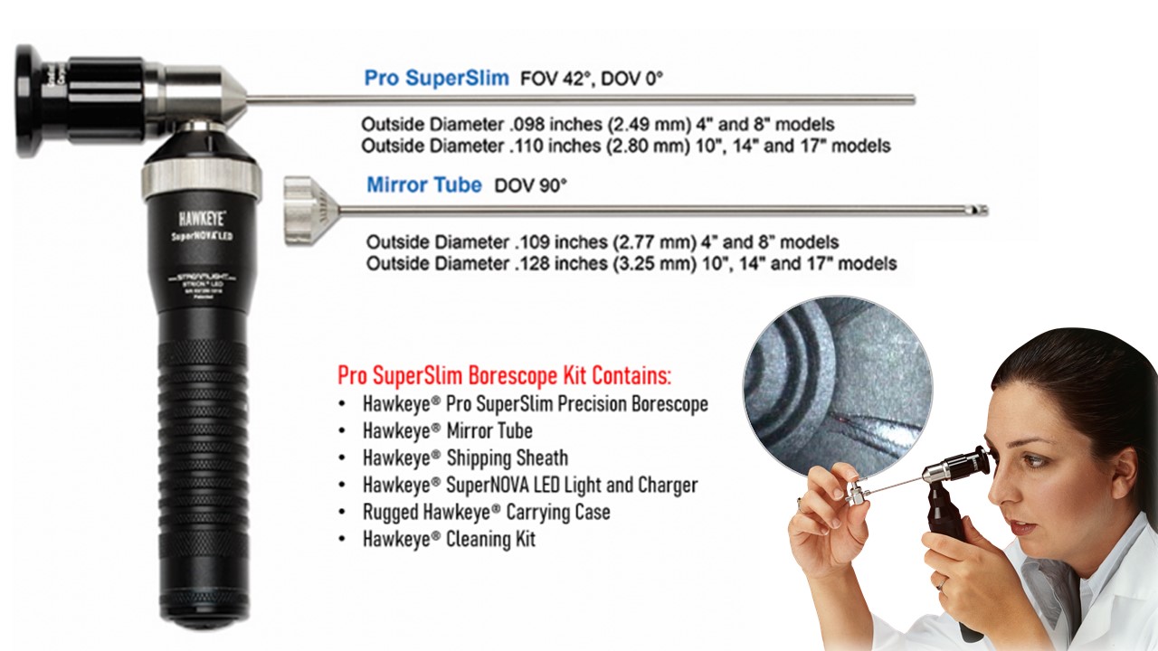 Link to Hawkeye® Pro SuperSlim Borescope (2.40mm – 2.80mm)*